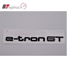 Audi E-Tron GT Embleem Zwart